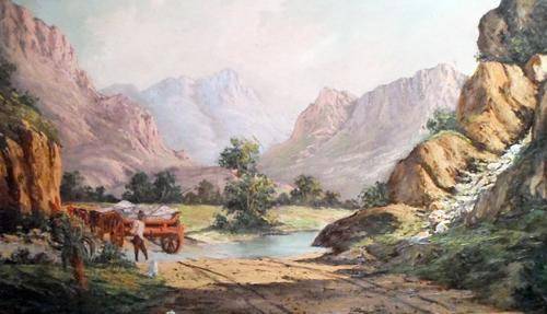 JL Faure - Landscape art at its finest!! - A stunning painting!! Bid now!!